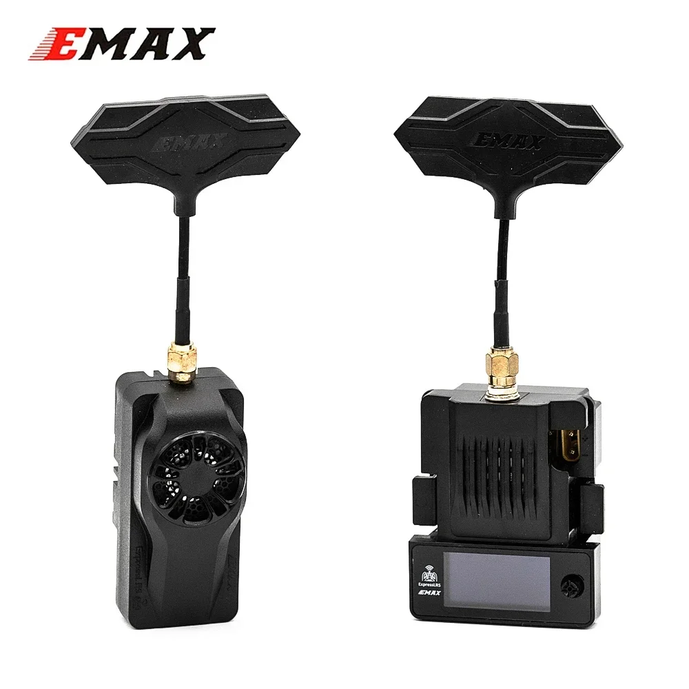 EMAX Aeris Link ExpressLRS ELRS Micro TX Module 2.4G 915MHz With OLED Screen And Cooling Fan For RC Airplane FPV Drone