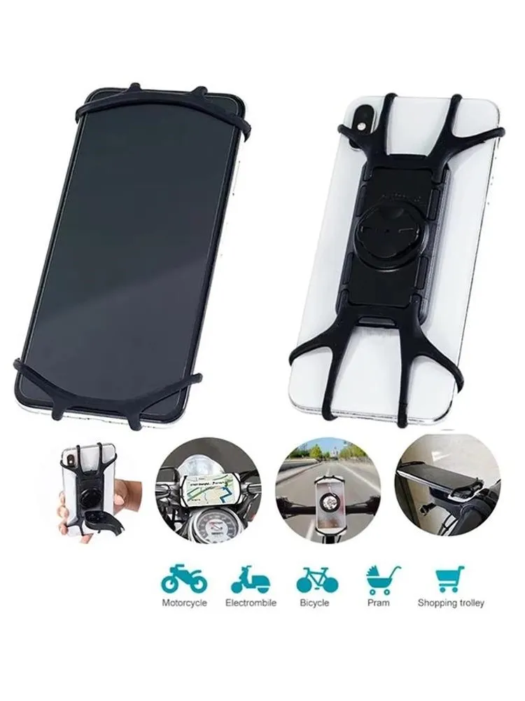 AliExpress VORILYNEX Universal Silicone Bike Mobile Phone Holder Non-slip Bicycle Motorcycle Phone Stand Handlebar Cell Phone Clamp For Sram Garmin
