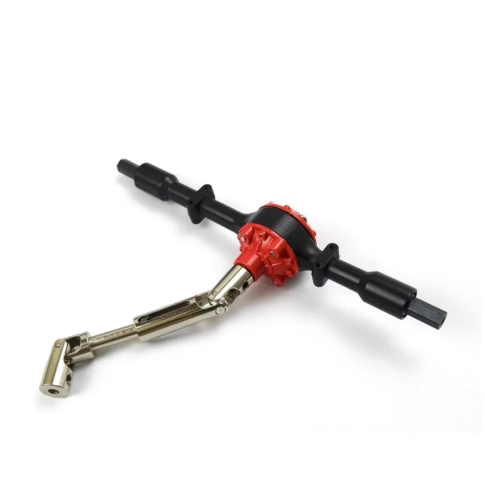 Naughty Dragon Wpl D12 Metal Upgraded Modified Parts Rear Axle Transmission Shaft Suspension Frame Wave Box Swing Arm