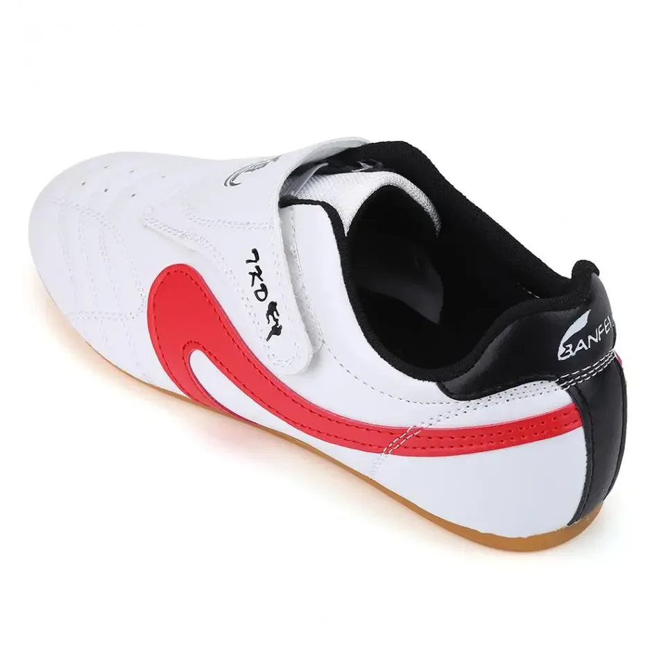 Taekwondo Shoes Breathable Kung Fu Shoes Taichi Karate Martial Arts Wrestling Sneaker Adult Children Soft Sole Sport Shoes