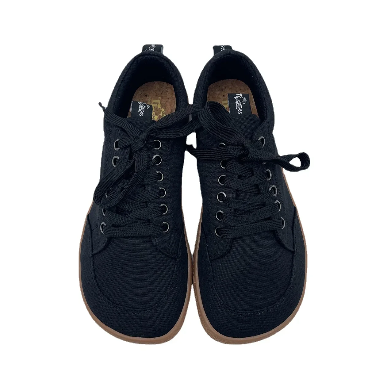 Tipsietoes Zapatillas lona puntera ancha estilo descalzo niños - imagen 2