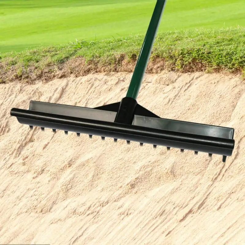 Fairway Rake Double Sided Rake Head Golf Course Harrow Without Pole Easy Using Lightweight Golf Course Supplies Golf rake