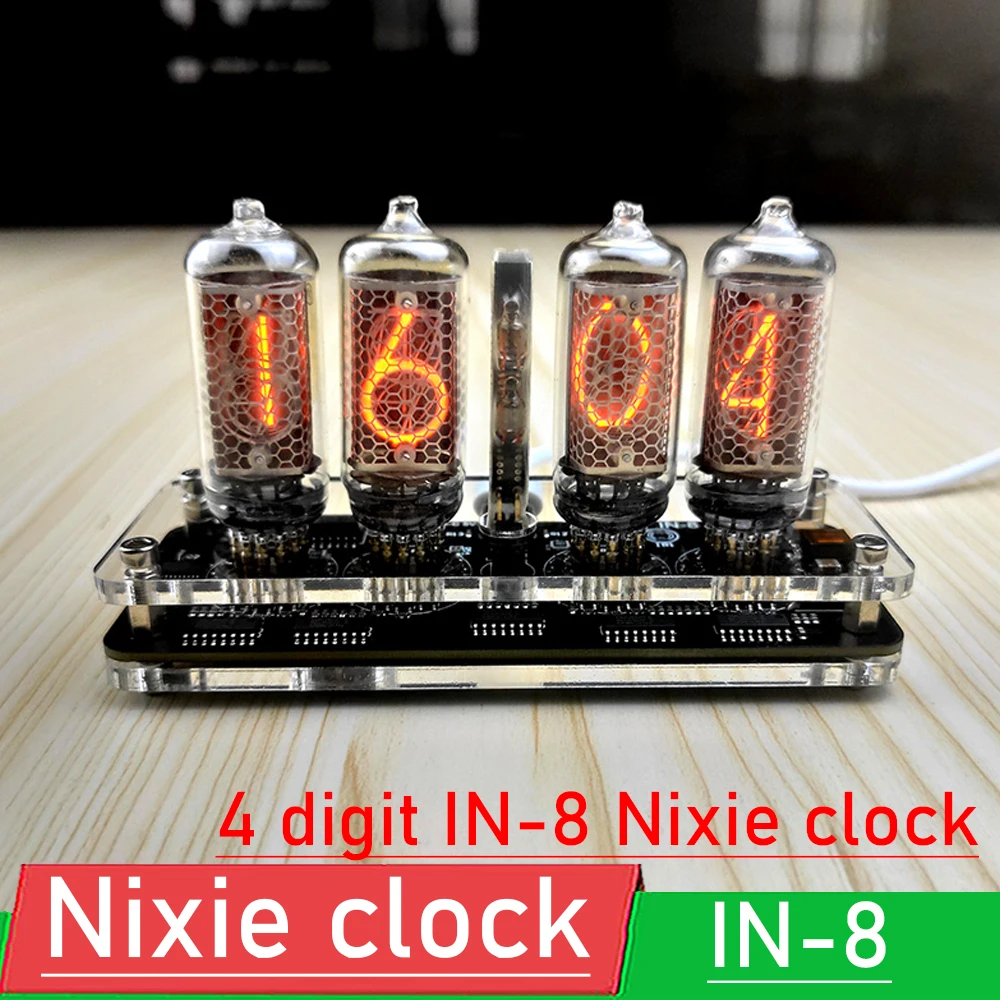 

DYKB 4-значные IN-8 Nixie часы IN8 nixie часы