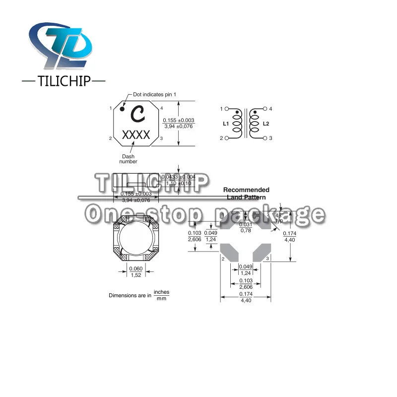 1-5pcs New Original LPR4012-202LMRC Coilcraft Coupled Inductor 2uH 1:10 100V Flyback DC-DC SMD Pre-order
