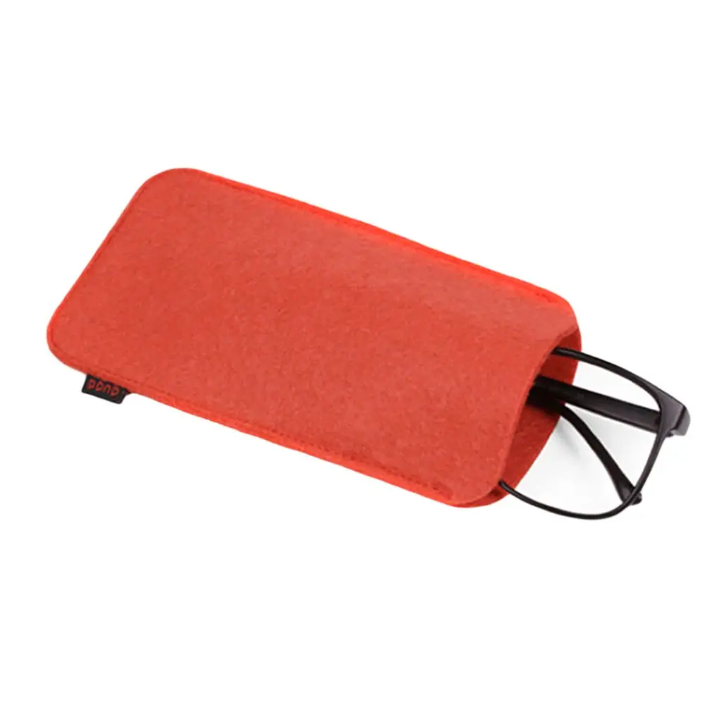 1PC Unisex Glasses Case Soft Felt Cloth Sunglasses Bag Glasses Pouch Eyewear Protector Glasses Accessories