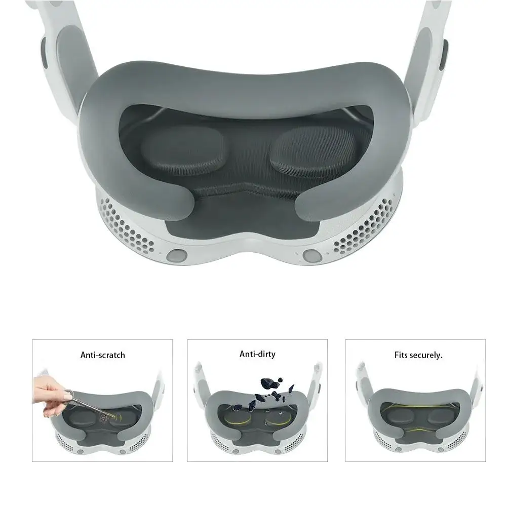 Vr Lens Protector For Pro Anti Scratch Vr Lens Protective Cover Dustproof Lens Cap For Pro Access Z0s8