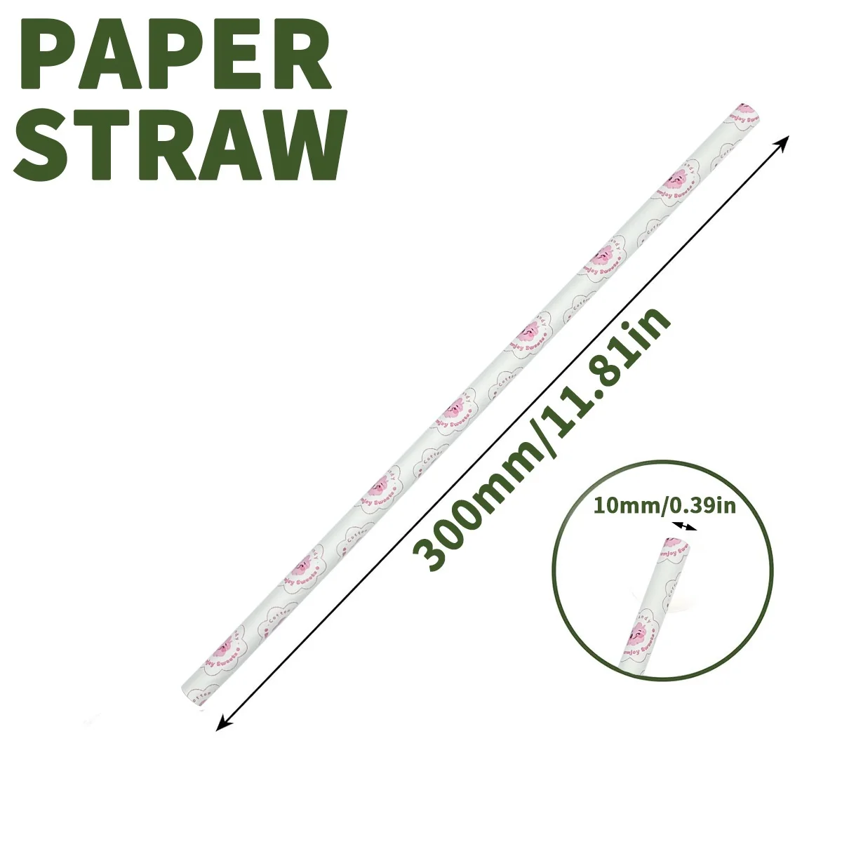 2000pcs-10*300mm-Disposable Paper Marshmallow Sticks- Marshmallow Accessories-Factory low price- For all kinds of activities