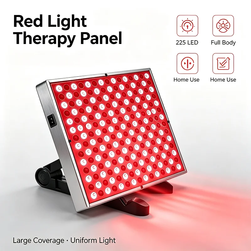 Red Light Therapy Face Body 660nm850nm Infrared Red Light Therapy Lamp Light Therapy Panel With Adjustable Stand