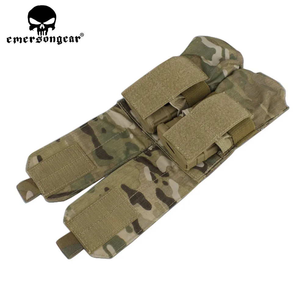 Emersongear LBT Style Doppia custodia per caricatore Multi-camo Molle Mag Bag per M4 M16 Pocket Airsoft Accessori per la caccia EM9026