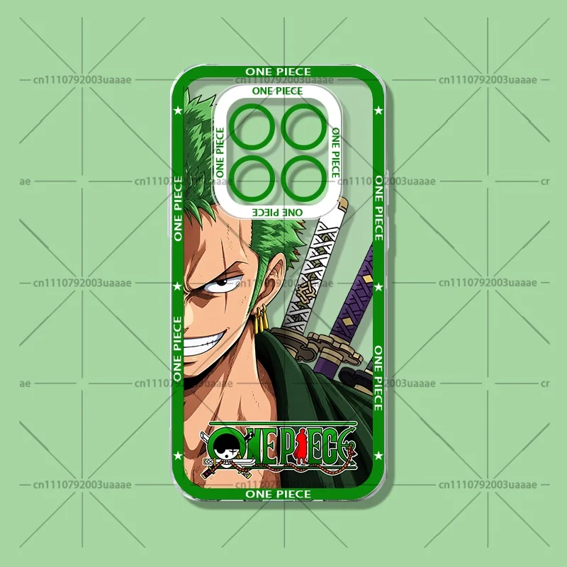 One Piece Half-Face Hot Character Case for Xiaomi Redmi Note 15 14 13 Pro Plus 12 11 10 9 14S 13S 12S 11S 10S 4G 5G Back Cover view 4