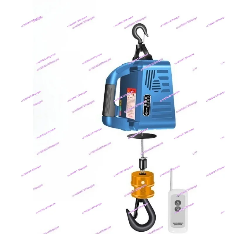 

Mini Electric Hoist 220V - Household, Portable, Remote Control