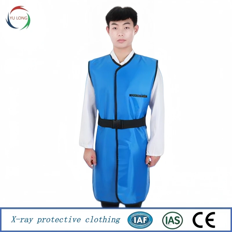 0.35/0.5mmpb Double Sided Sleeveless Lead Vest X-Ray Gamma Ray Radiological protection Lead Apron Ionizing Radiation Shield Suit