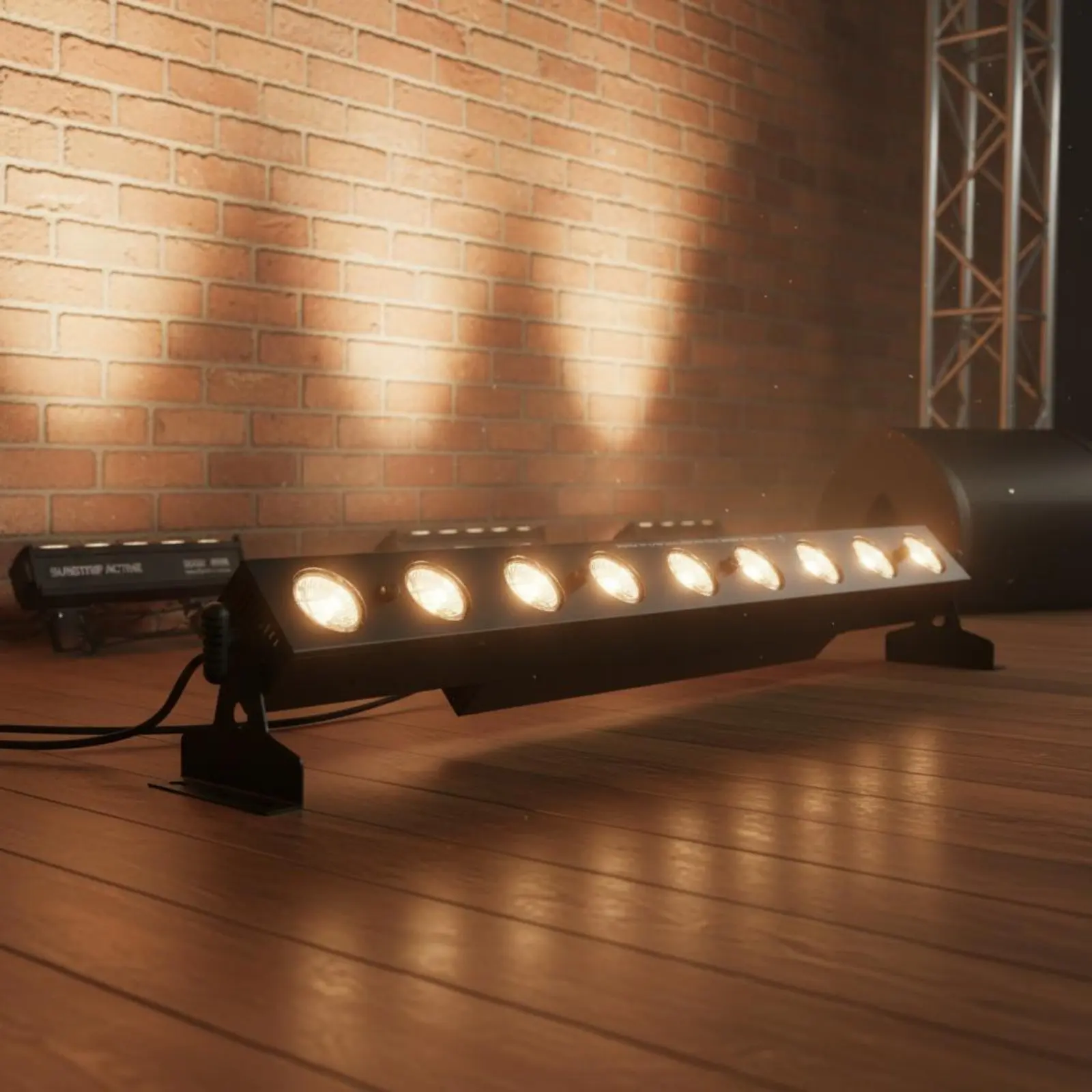 Sunstrip Bar Light Warm White 10 Head Bar Light 450W Power Chain Chain Support for Nightclub