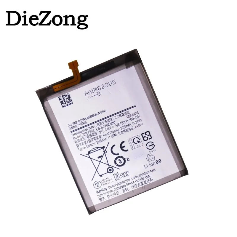 New Flash sales EB-BA202ABU 3000mAh rechargeable batteries For Samsung 2019 A20e A20E A20 A202F SM-A202F/DS,SM-A202,SM-A202J