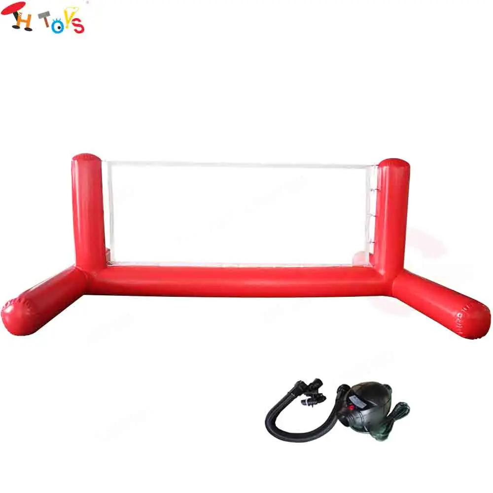 4x1.5m Inflatable Volleyball Court Water Park Volleyball Game Middle Line Net