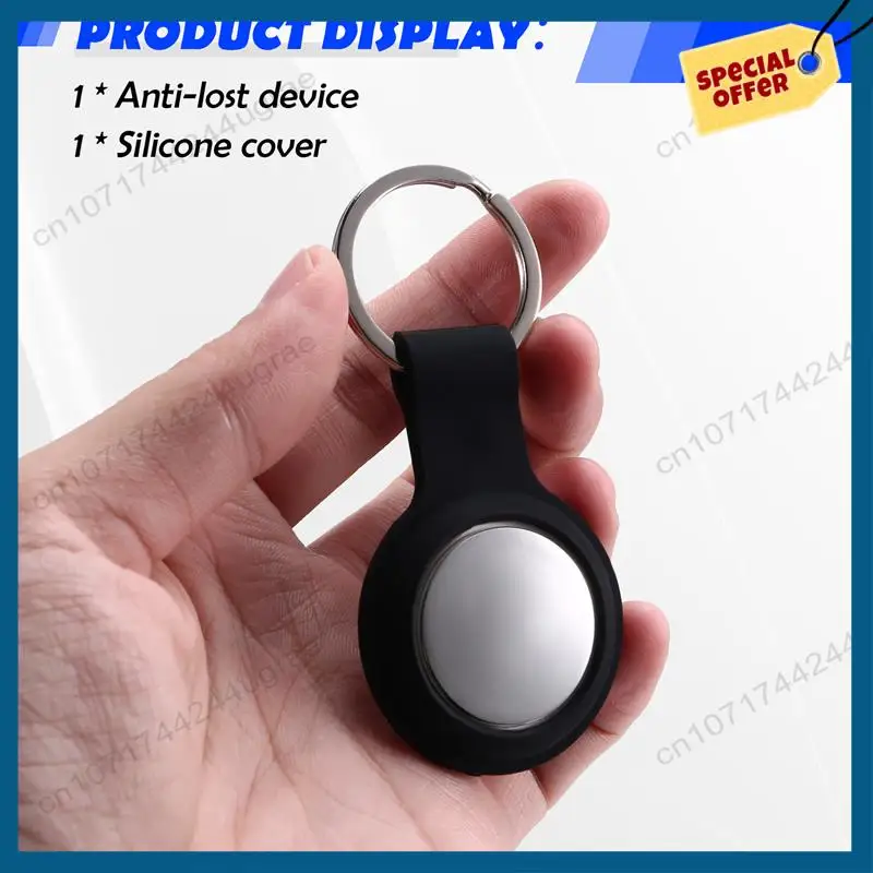 -A15I Smart Bluetooth GPS Tracker Round Anti-Lost Device Tracking Locator  Smartphone Wallet Key Anti-Lost Device