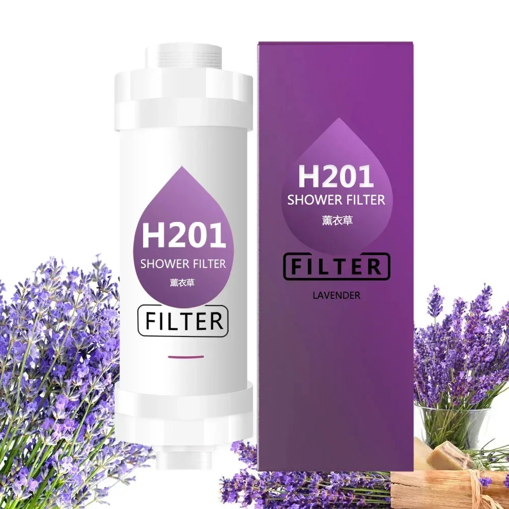 Filter für Dusche, duftender Duschkopf, Wasserenthärter, verbessert die Haarhautentfernung, Duschreiniger, Badezimmerzubehör