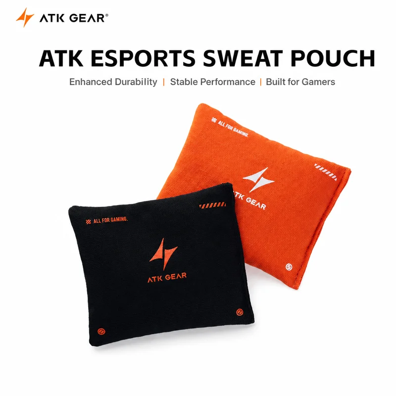 Atk Washable Gaming Hand Sweat Pad, Anti Slip Quick Dry Fabric, For Fps Valorant Game Players in stock