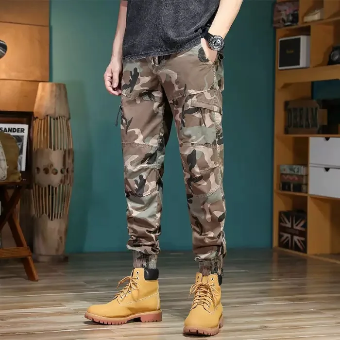 

Новые весенние свободные прямые брюки для мужчин: повседневные, износостойкие, дышащие, хлопковые, для активного отдыха