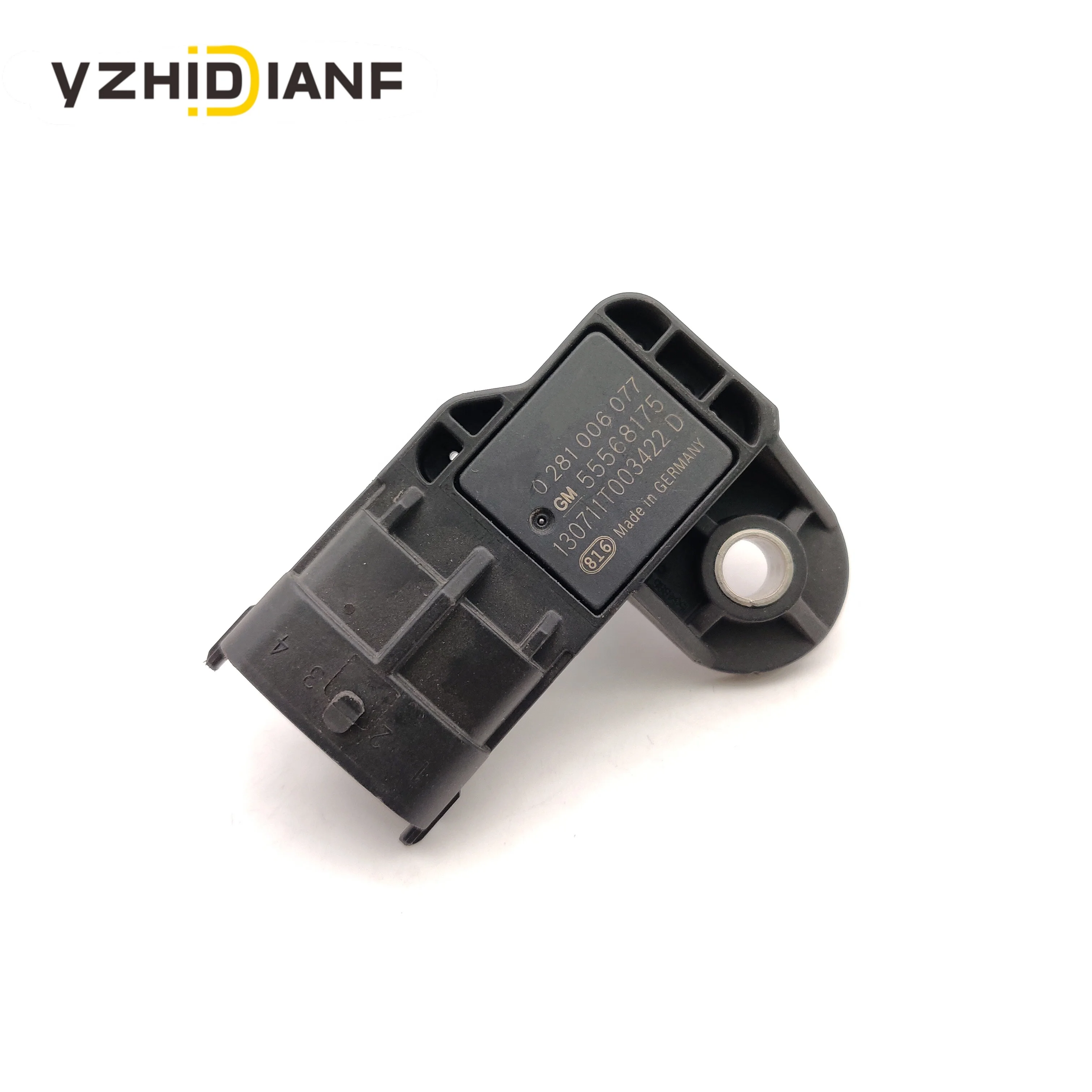 Sensor de presión del colector de admisión de aire, accesorio compatible con FIAT, LANCIA, OPEL, VAUXHALL, 1235029, 55568175, 0281006077