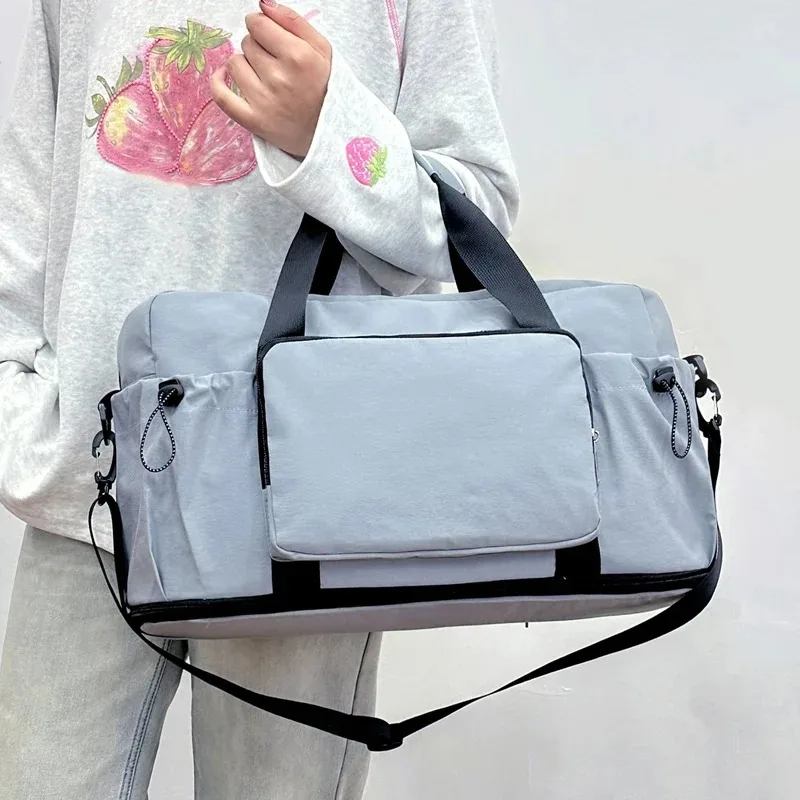 Fitness Bag Lightweight Travel Duffel Bag Short-Distance Luggage Portable Crossbody Bag Weekender Bag Large Gym Sports Handbag
