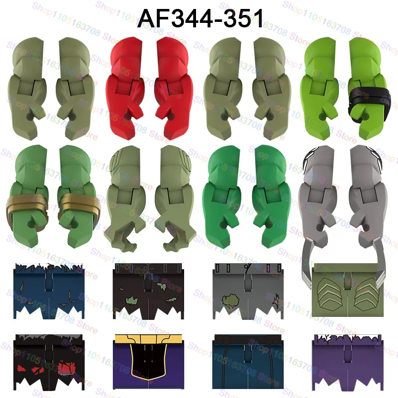 

AF344-351 Горячие аниме мультфильмы персонажи классические персонажи строительные блоки большие фигурки строительные блоки аксессуары игрушки