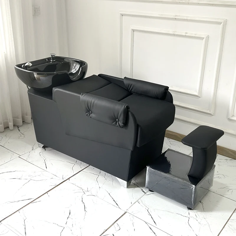 كرسي شامبو إبداعي فاخر وفريد من نوعه، كراسي شامبو حديثة وبسيطة، أثاث صالون احترافي من Sedia Parrucchiere #5