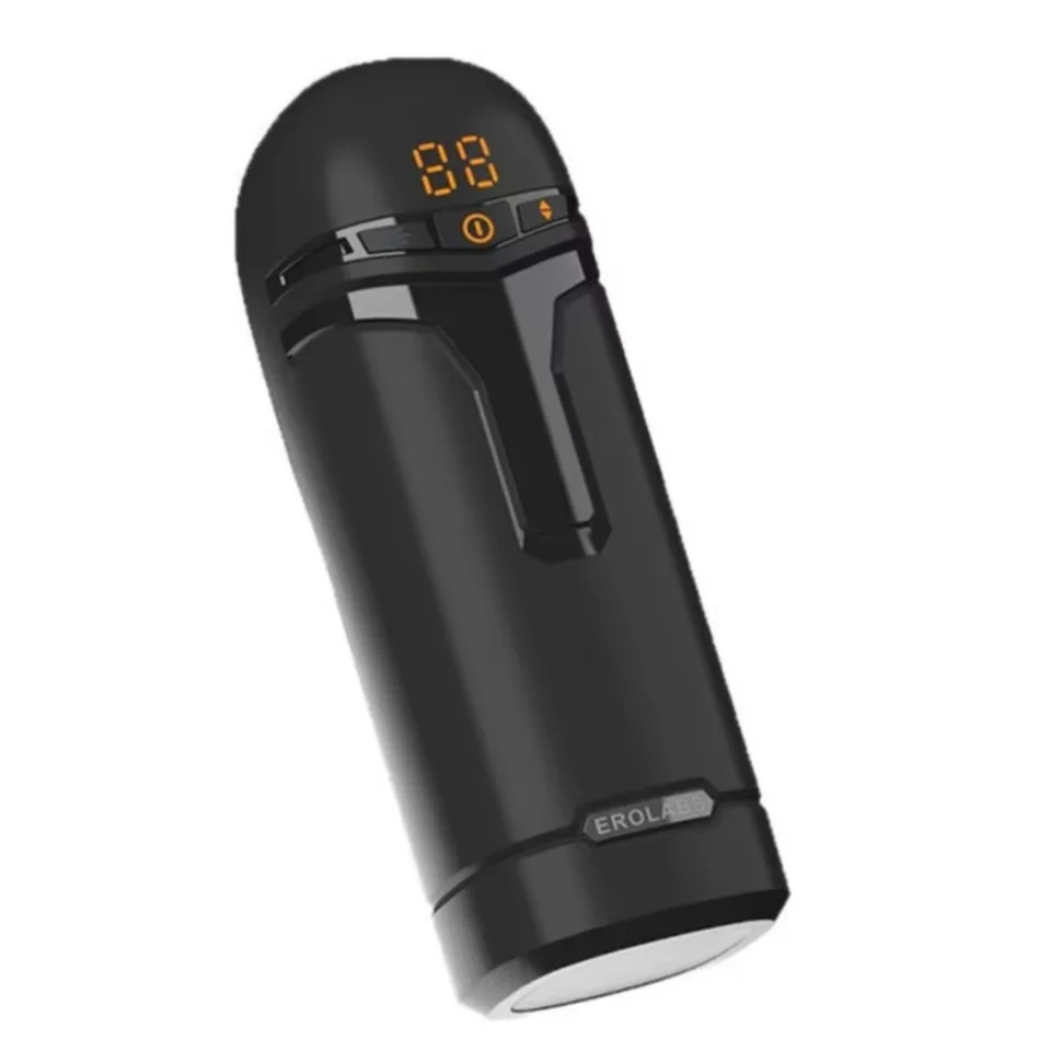 Fully Automatic Telescopic Voice Male Masturbator Touch Button Clip Suction Sex Toy For Men Star Flash Masturbation Cup