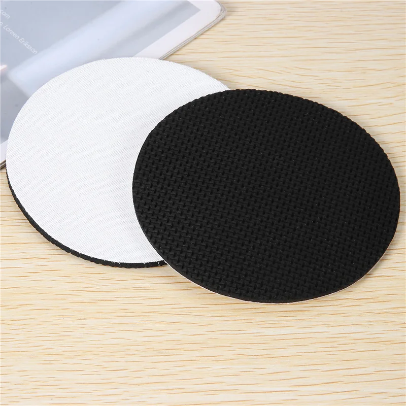 N08R Sublimations-Rohlingsprodukte, 20 Stück 4-Zoll-Sublimations-Untersetzer-Rohlinge, geeignet für DIY-Handwerk zum Heißpressen