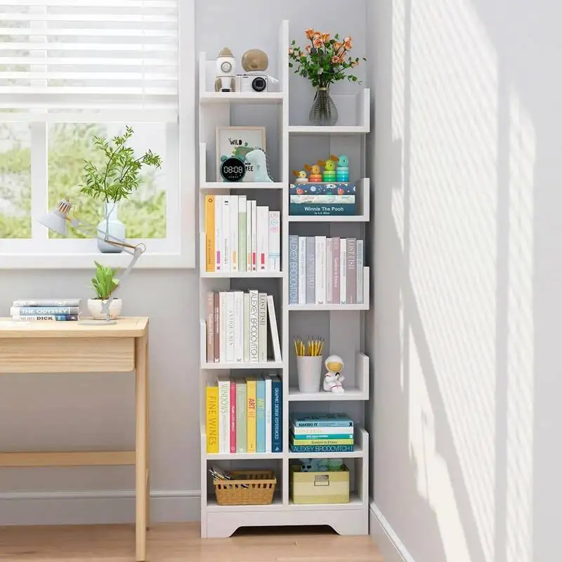 

Living Room Nordic Bookcases Children Display Shelves Library Bookcases Minimalist Floor Etagere Rangement Bedroom Furniture