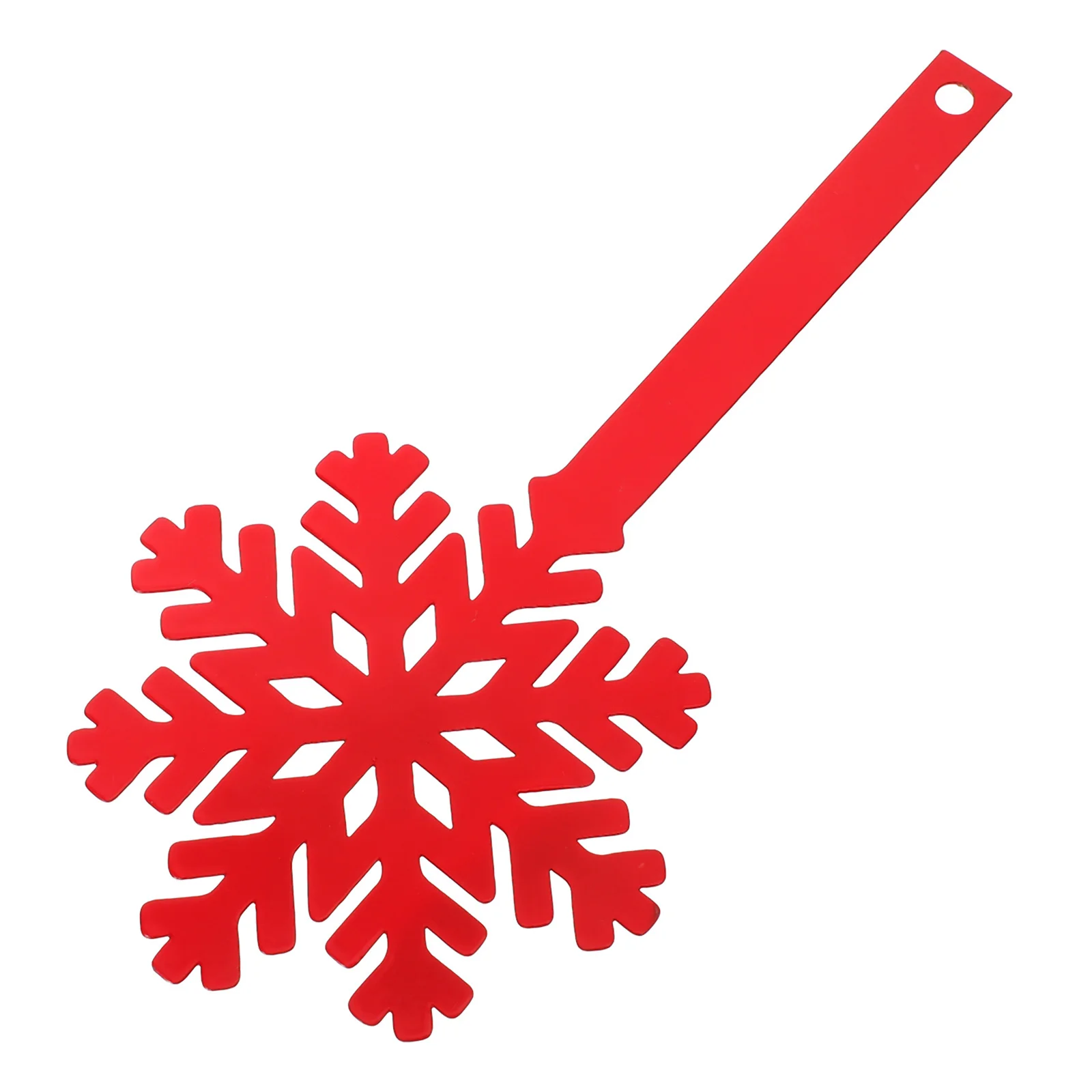 

Hassle-free Mailbox Decoration Iron Flag Elegant Upgrade Delicate Adorn Chic Snowflake Design Topper Novel