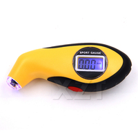 NEW Electronic Car Tire Pressure Gauge Portable LCD Digital Tire Manometer Barometers Tester Tool For Auto Car Motorcycle