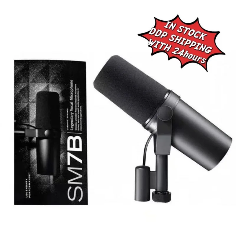 SM7B SM 7B professional reporter interview singing usb recording wired condenser microphone kit