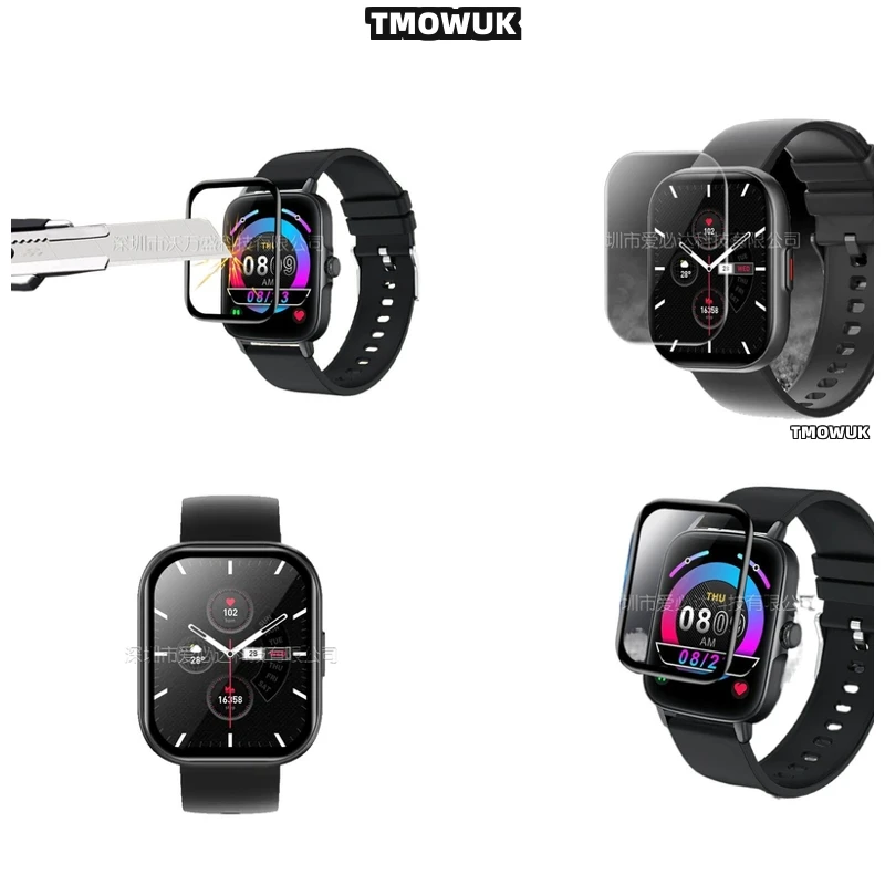 

For Colmi C60 C80 P68 P28 Screen Film, Soft Flexible Full Cover 3D Curved Anti - Scratch PMMA Guard