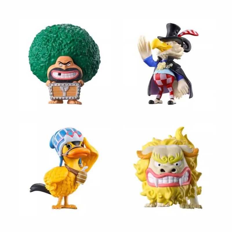 Bandai Genuine One Piece Gashapon Toys Devil Fruit Animal Series Morgans Gaimon Karoo Anime Figure Model Decoration Kids Gifts