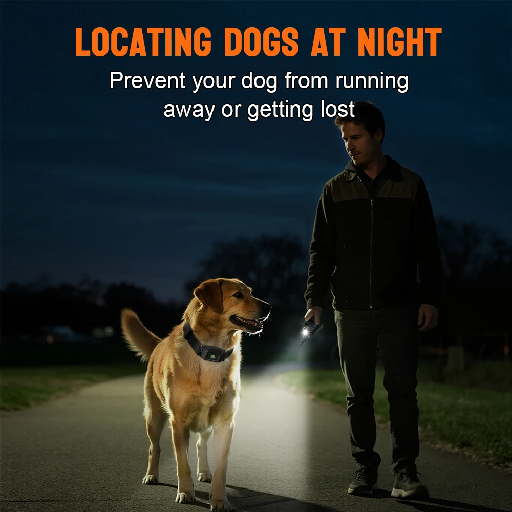 CC-PetPulse GPS Wireless Pet Fence Dog Beep Vibration Shock Training Smart Collar Wireless Electric Dog Fence For All Dogs view 5