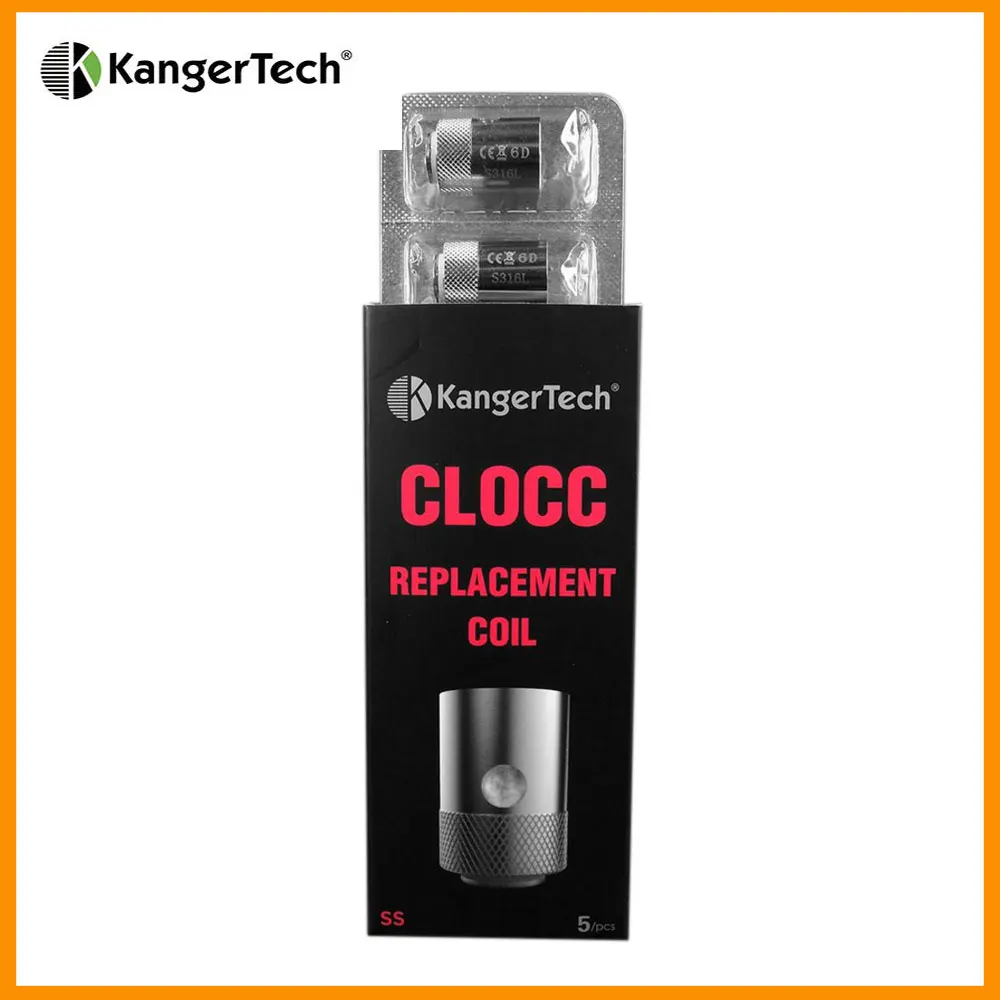 CLOCC 0.15ohm 5 / CLTank 2.0 SUS316L Vape atomizer tank for coils & atomizers - main product image