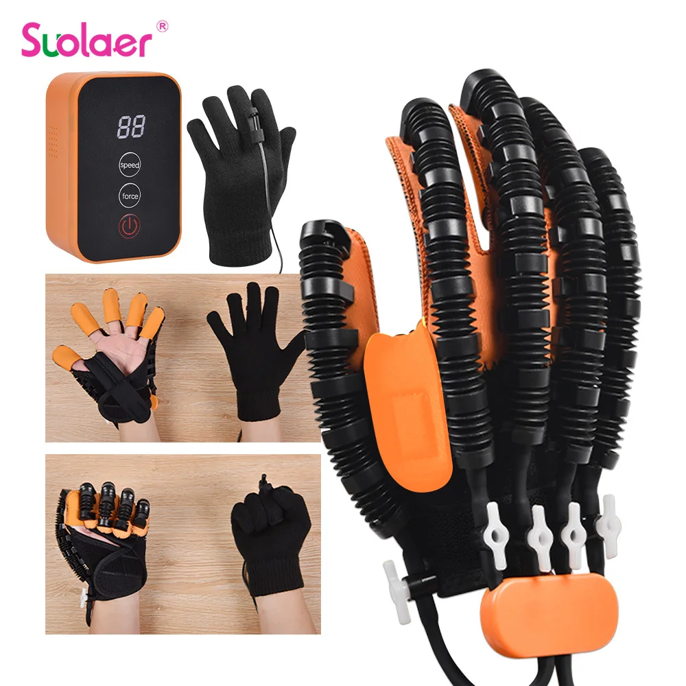 Hemiplegia Robot Gloves Hand Exercise Tool for Stroke Patient Robotic Rehabilitation Glove Cerebral Infarction Paralyzed Recover