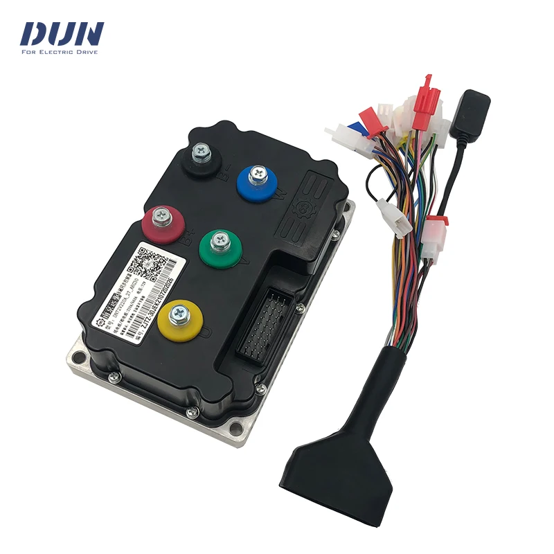 nd72360 72V 190A Rate Volt 48v/60v/72v Hall Sensor BLDC Sine Wave Controller with DKD Display Kits for 3000W-4000W Motor