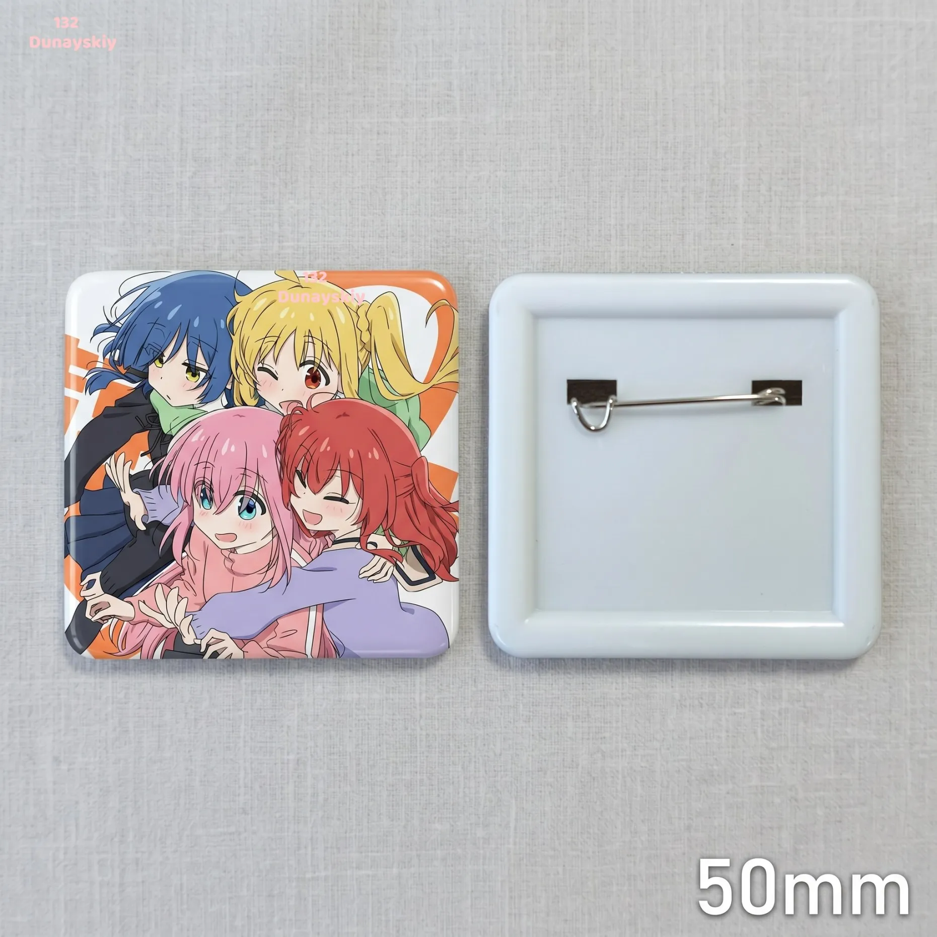 Bocchi the Rock Bocchi Nijika Ryo Kita Kessoku Band Group Anime Badge Set Metal Pin Brooch Kessoku Band  Badge Bocchi-chan