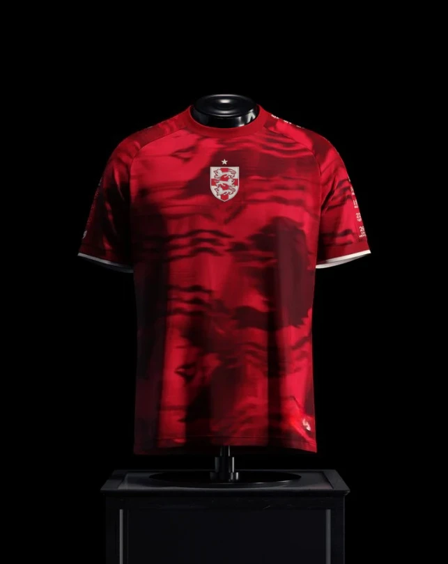 Nouveau T-shirt de football à col rond de la Serbie avec impression tendance, respirant et à séchage rapide, pour les fans de sports de plein air