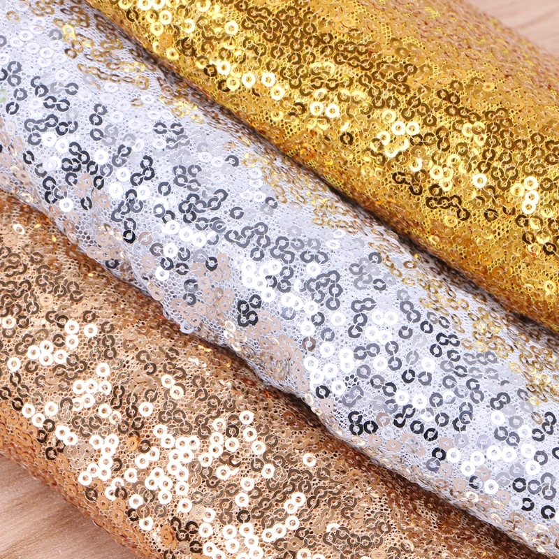 for Sparkle Table Cloth Round Bling Sequin Tablecloth Wedding Event Party Home D