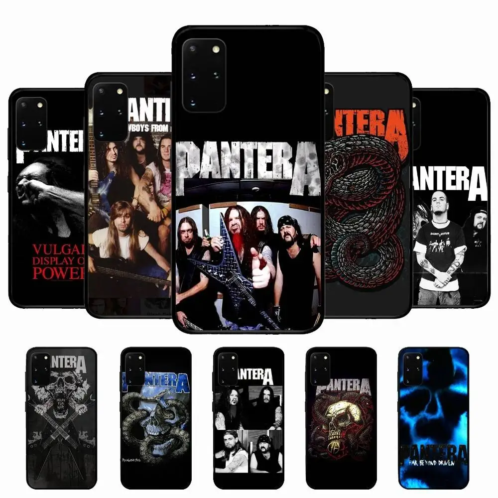 Groove Metal Band P-Pantera Phone Case For Samsung S 24 Fe 25 Ultra Plus 20 Lite 21 30 22 23 24 22 Ultra 5G Fundas