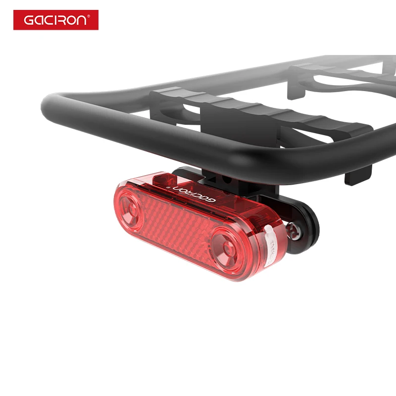 

Gaciron W12BR Smart Bicycle Taillight LED USB Rechargeable Waterproof Rear Lamp for Saddle Cargo Rack And Seat Post Mounting