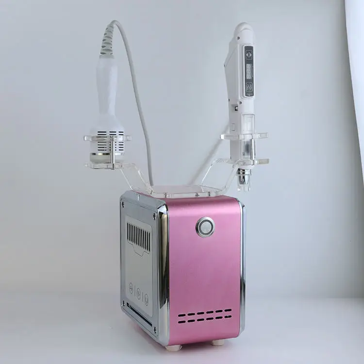 2in1 Non-invasive Microdermabrasion Hydrating Face Eye Wrinkle Removal Anti-Aging Beauty Machine with EMS Microcurrent Home Use