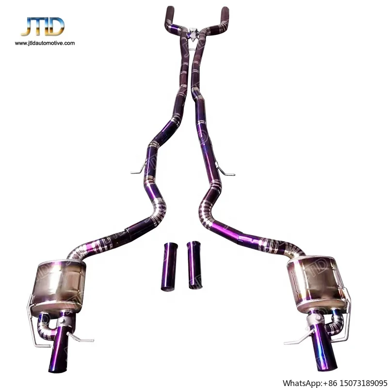 

Высокопроизводительная выхлопная система Catback из нержавеющей стали с клапанами для GT63s Sedan