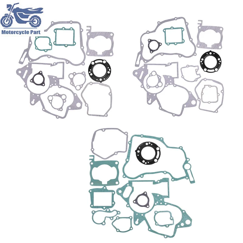 Almohadilla de reparación de revisión de motocicleta, estera de junta de revisión de culata completa para HONDA CR125R CR 125 R 2000-2007 2001 2002 03