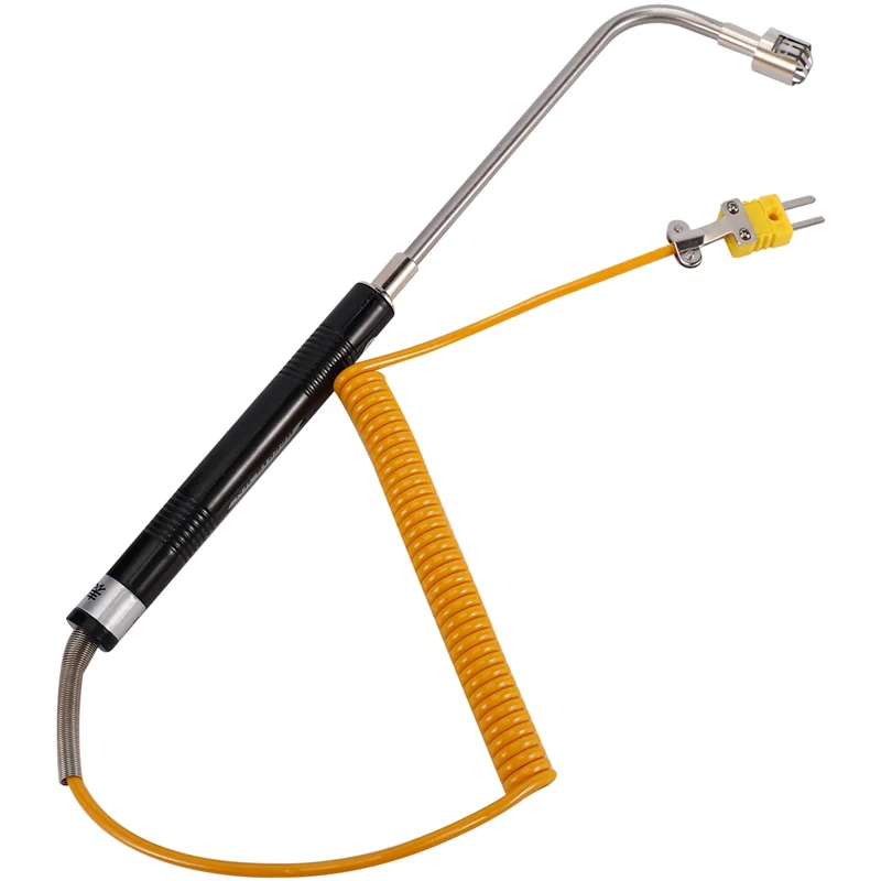 

Flash Trend 10X NR-81533B K Type Sensor Right Angle Surface Temperature Probe High Temperature Thermocouple -50 To 500℃