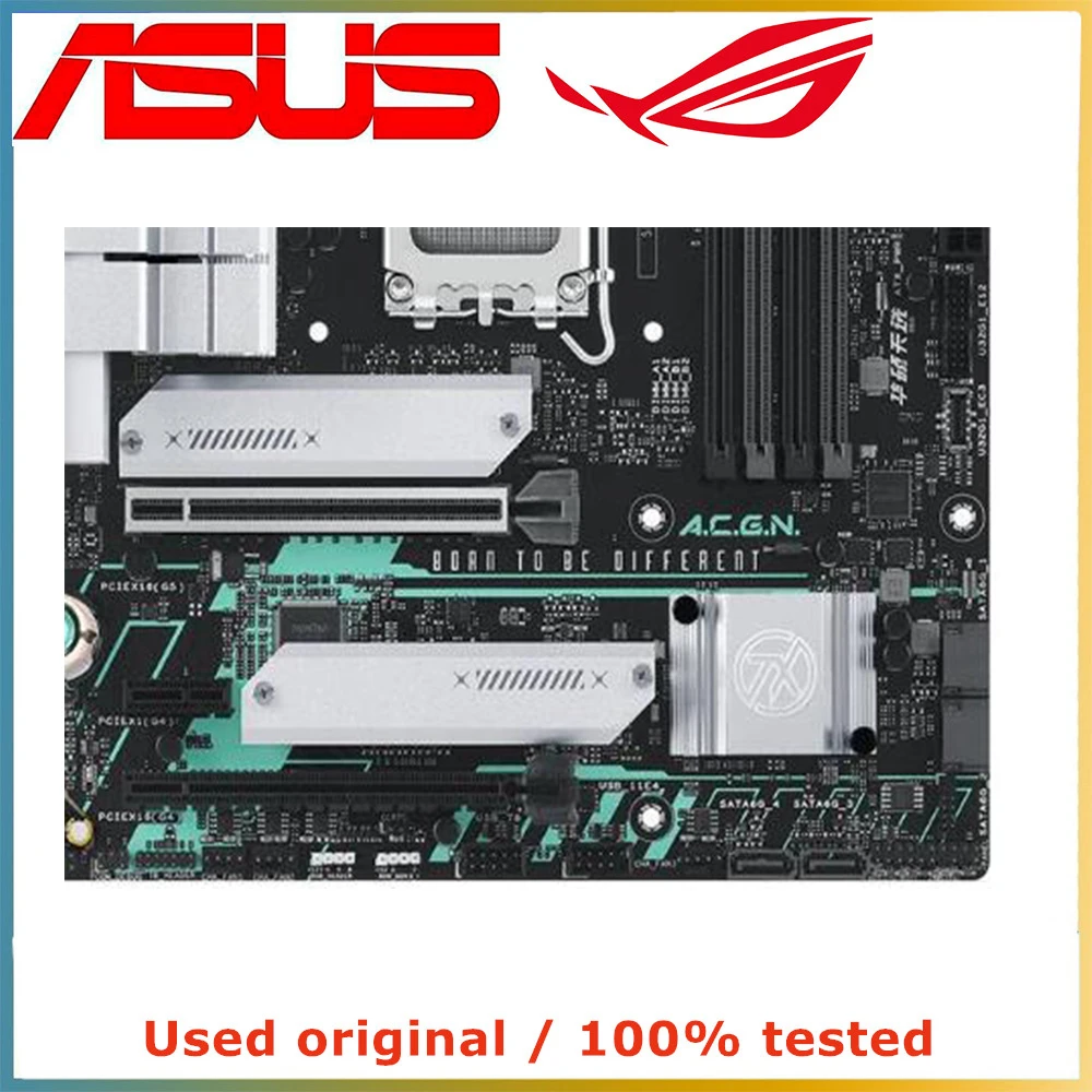 For ASUS TX GAMING B760M WIFI D4 Motherboard DDR4 WIFI6 PCIe 128GB PCIe 4.0 M.2 USB3.2 Gen2 Type-C for Desktop