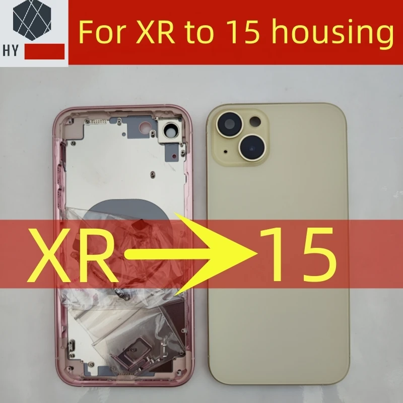 housing For XR Like 15 Housing XR Up To 15 Housing Back DIY Back Cover Housing Battery Middle Frame Replacement